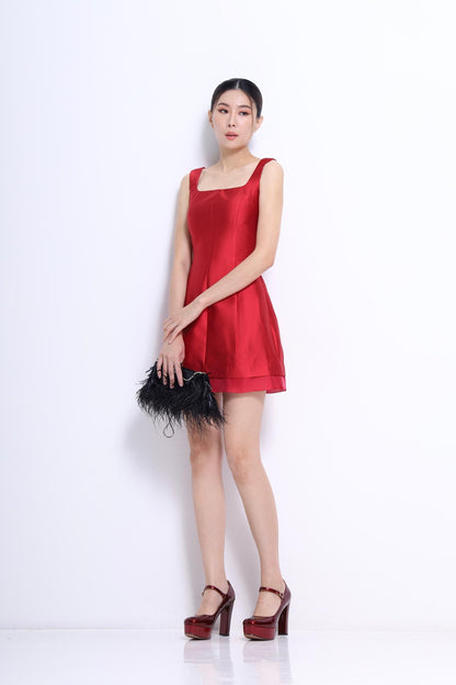 Venice Square Neck A-line Dress