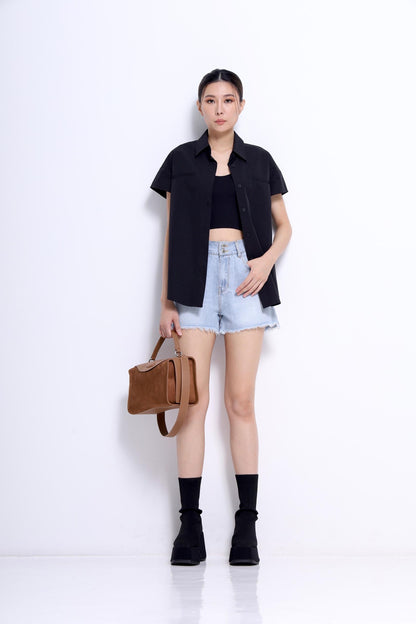 Riya Oversized Shirt with Pockets