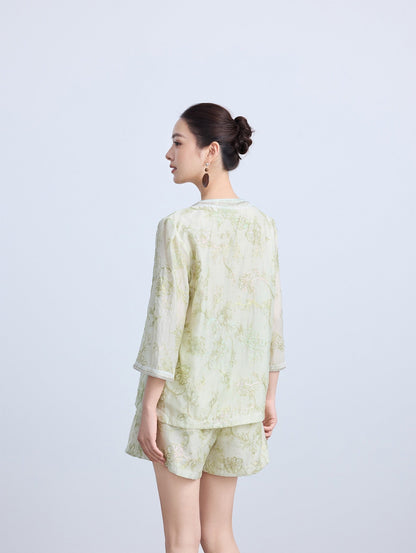 Si Yi Orient Silk Print Set