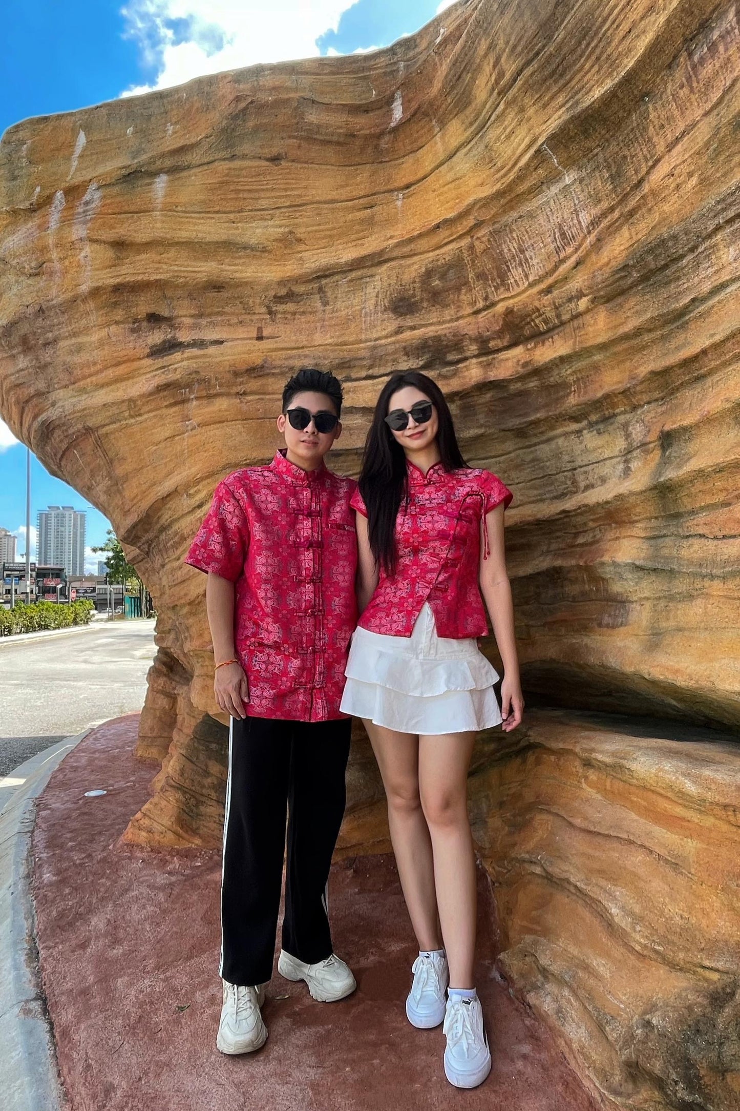 Shuang Xi Oriental Tang Shirt (MENS)