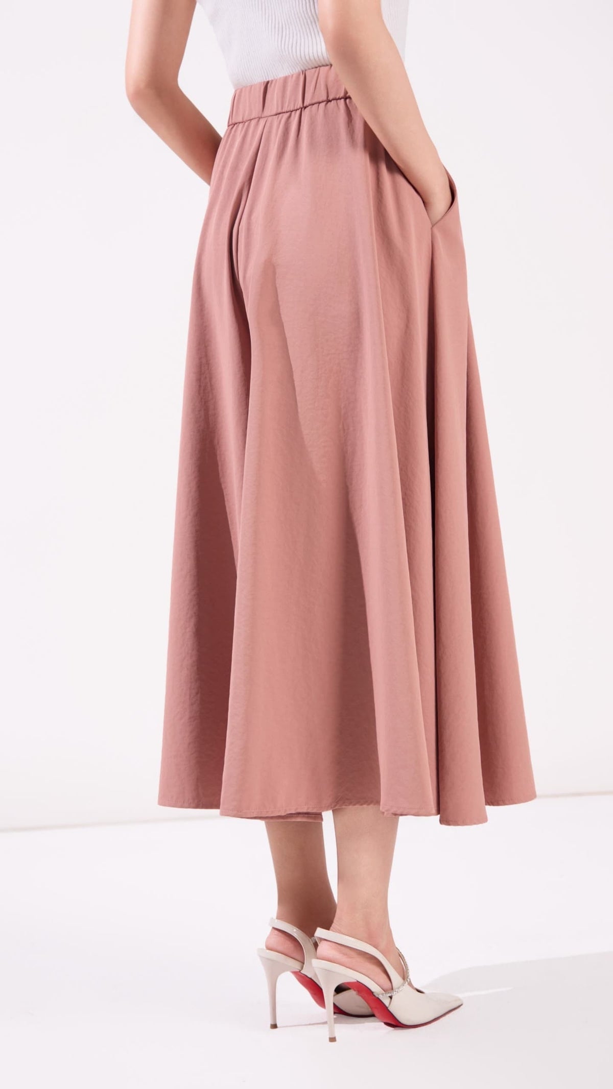 Ziri Yamamoto Crinkled Culottes