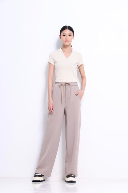 Carly V-Neck Embroidered Top