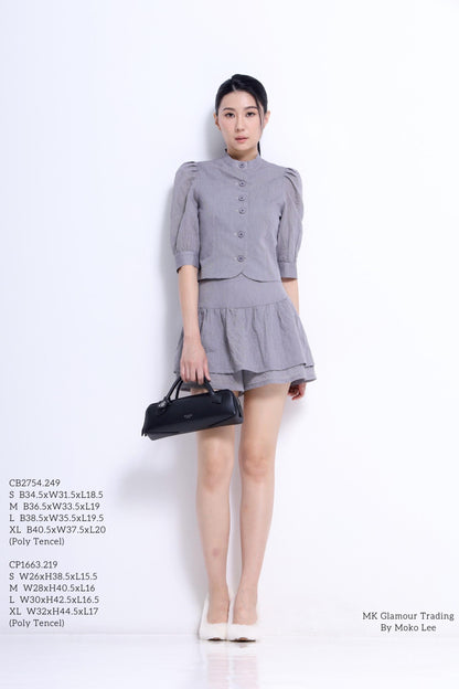 Diorlynn Tencel Flare Skorts