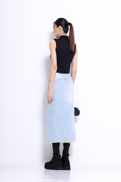 Carly V-Neck Embroidered Polo Tee