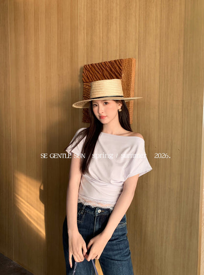 Marie Off Shoulder Lace Top