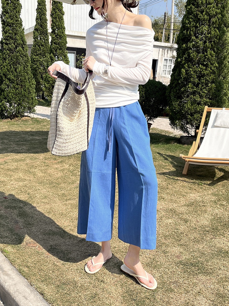 Gracetina Linen Culottes