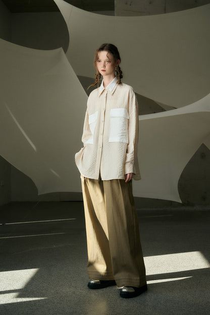 Aubrey Oversized Pocket Shirt