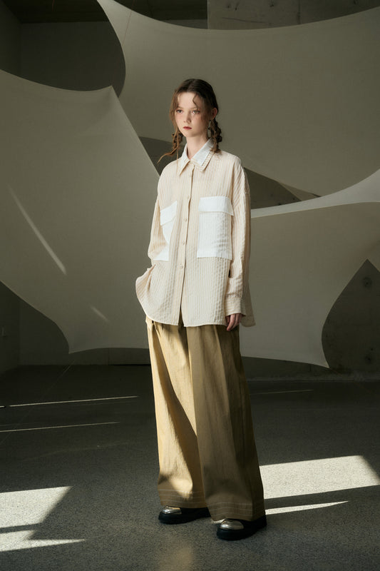 Aubrey Oversized Pocket Shirt