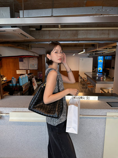 Vin Braided Knit Vest