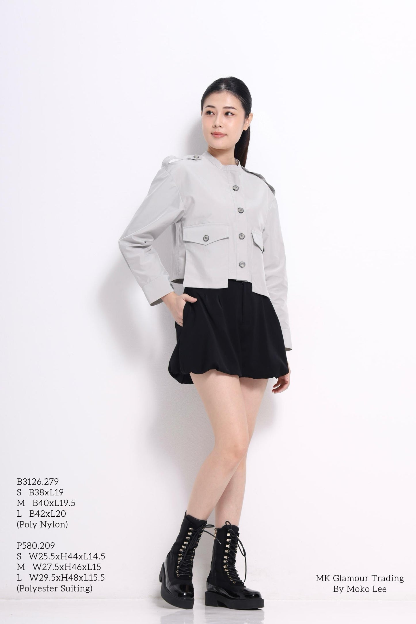 Zera Large Pocket Utility Jacket