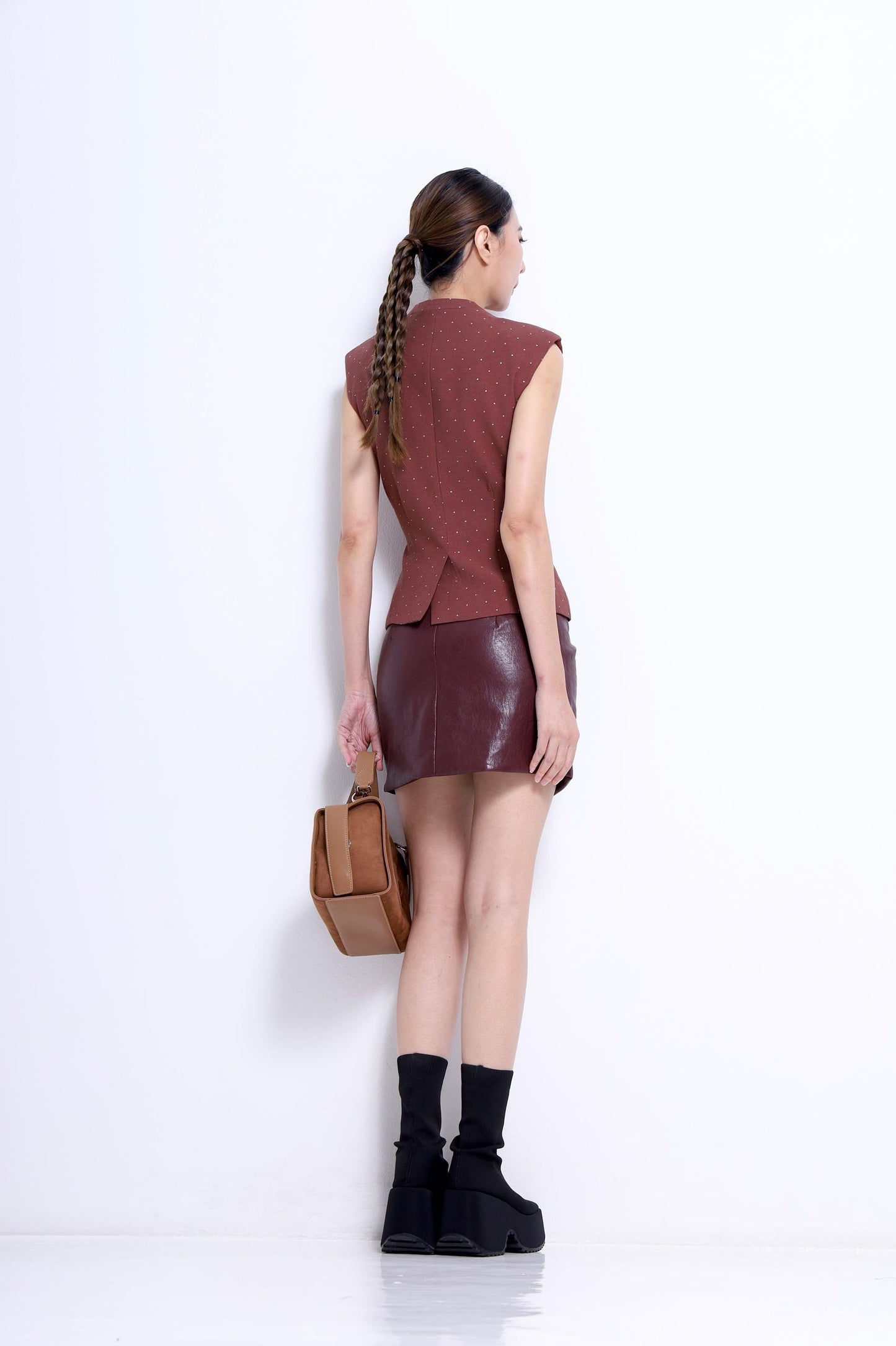 Andrea V- Neck Tailored Vest