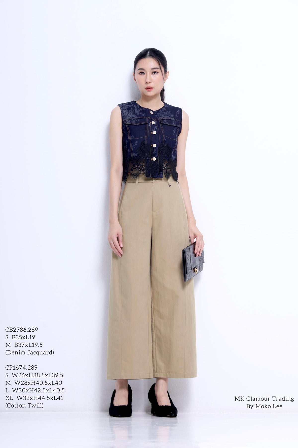 Sonya Straight Legged Tailored Pants