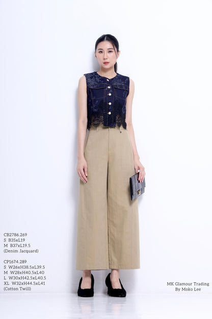 Sonya Straight Legged Tailored Pants