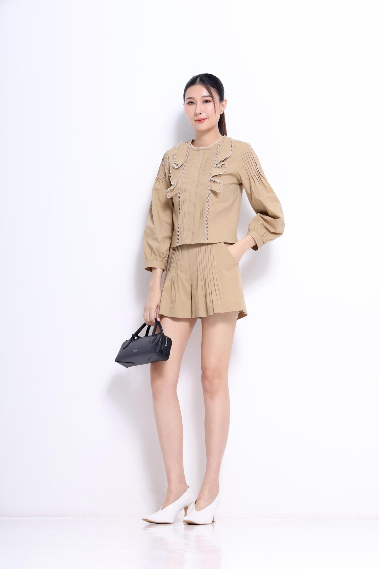 Layla Pleated Ruffle Setwear