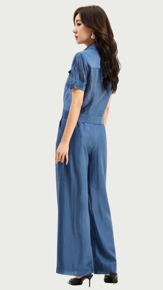 Ziri Tencel Top & Pants Set