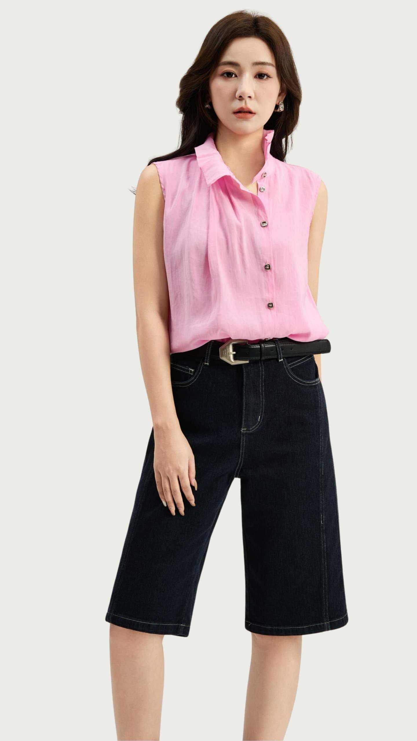 Ziri 5 Quarter Denim Jeans