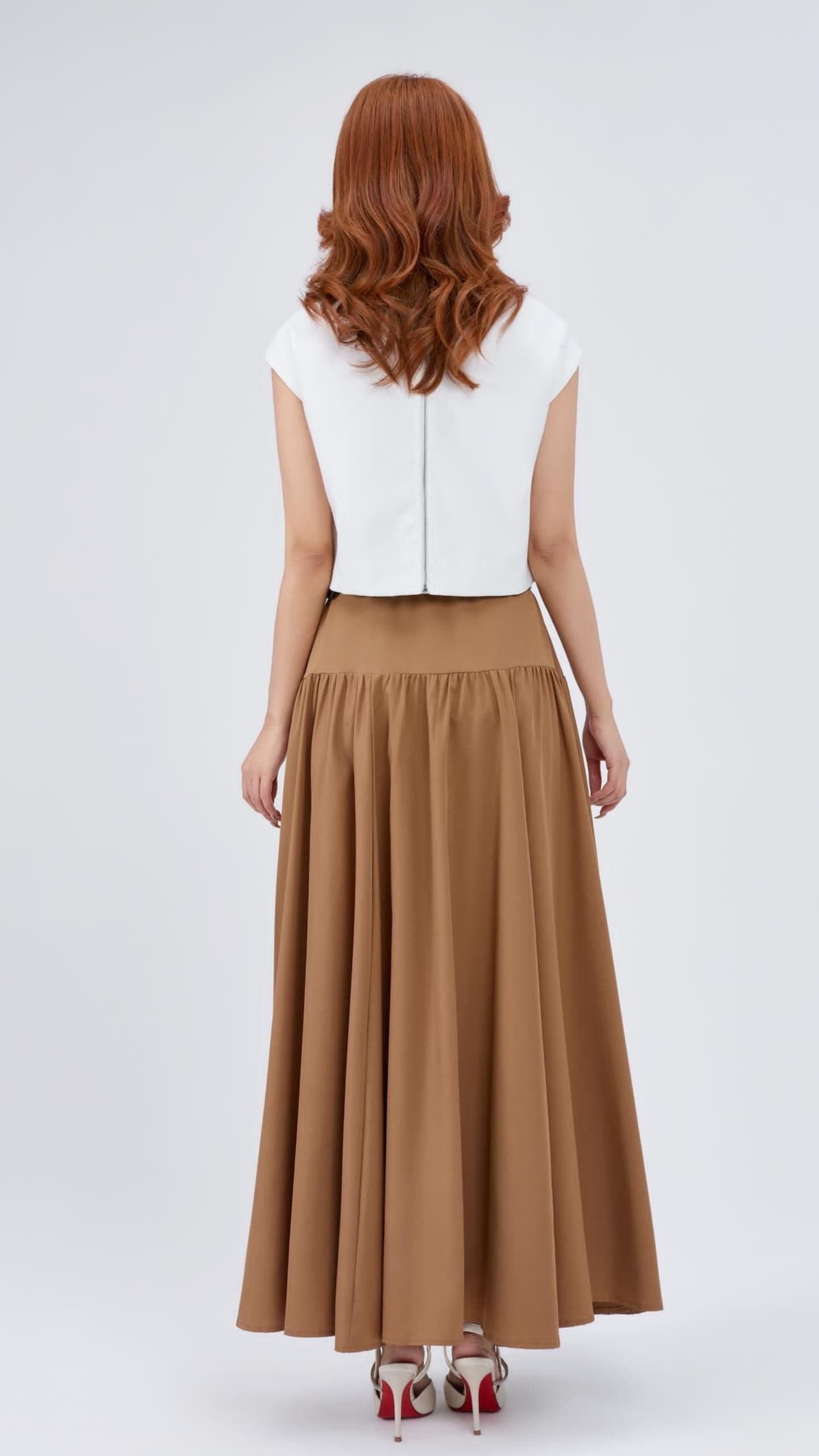 Ziri Tencel Maxi Skirt