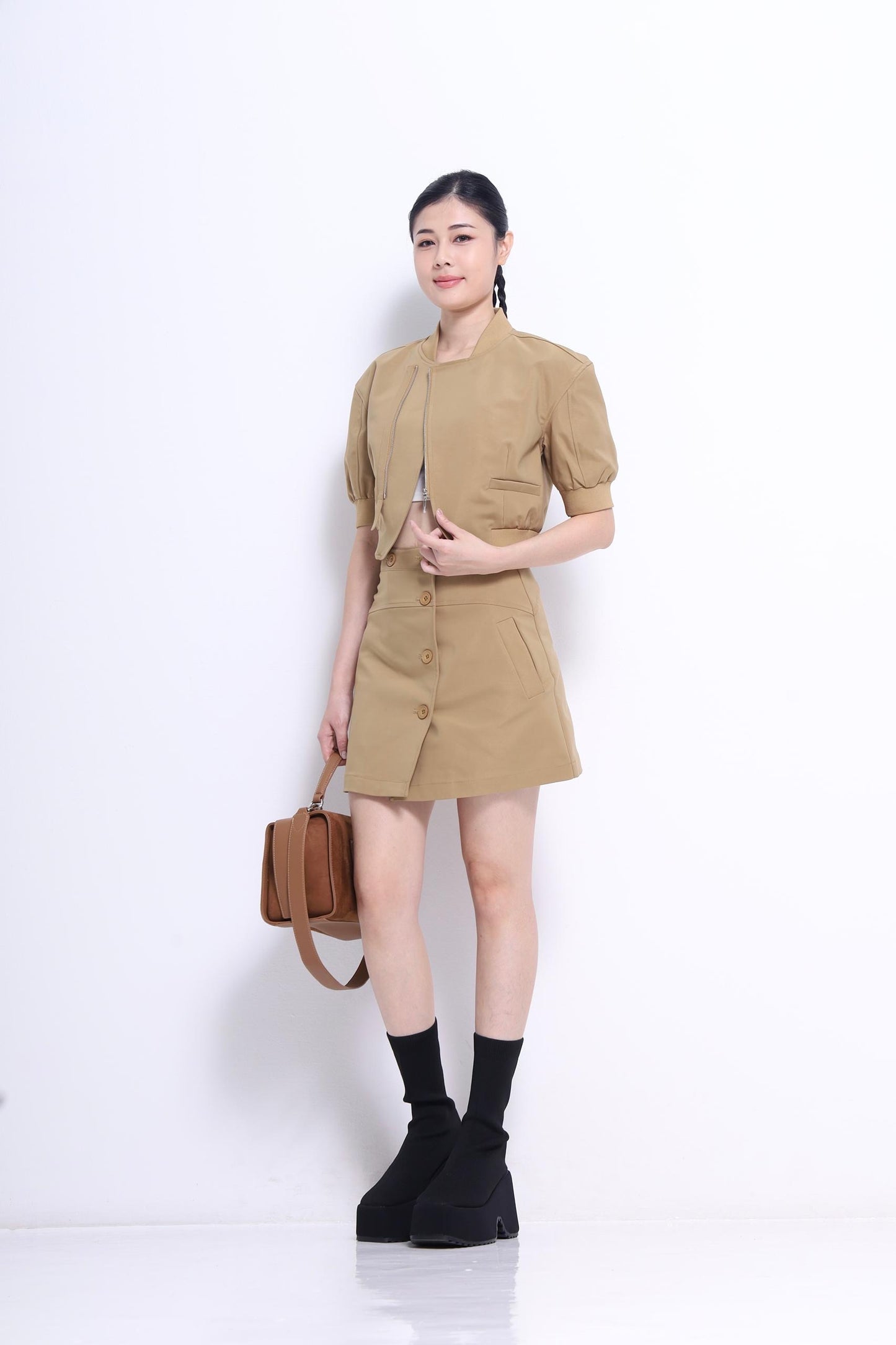 Dana A-line Mini Skirt