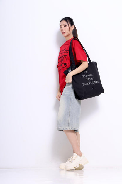 Omo Embroidered Oversized Tee