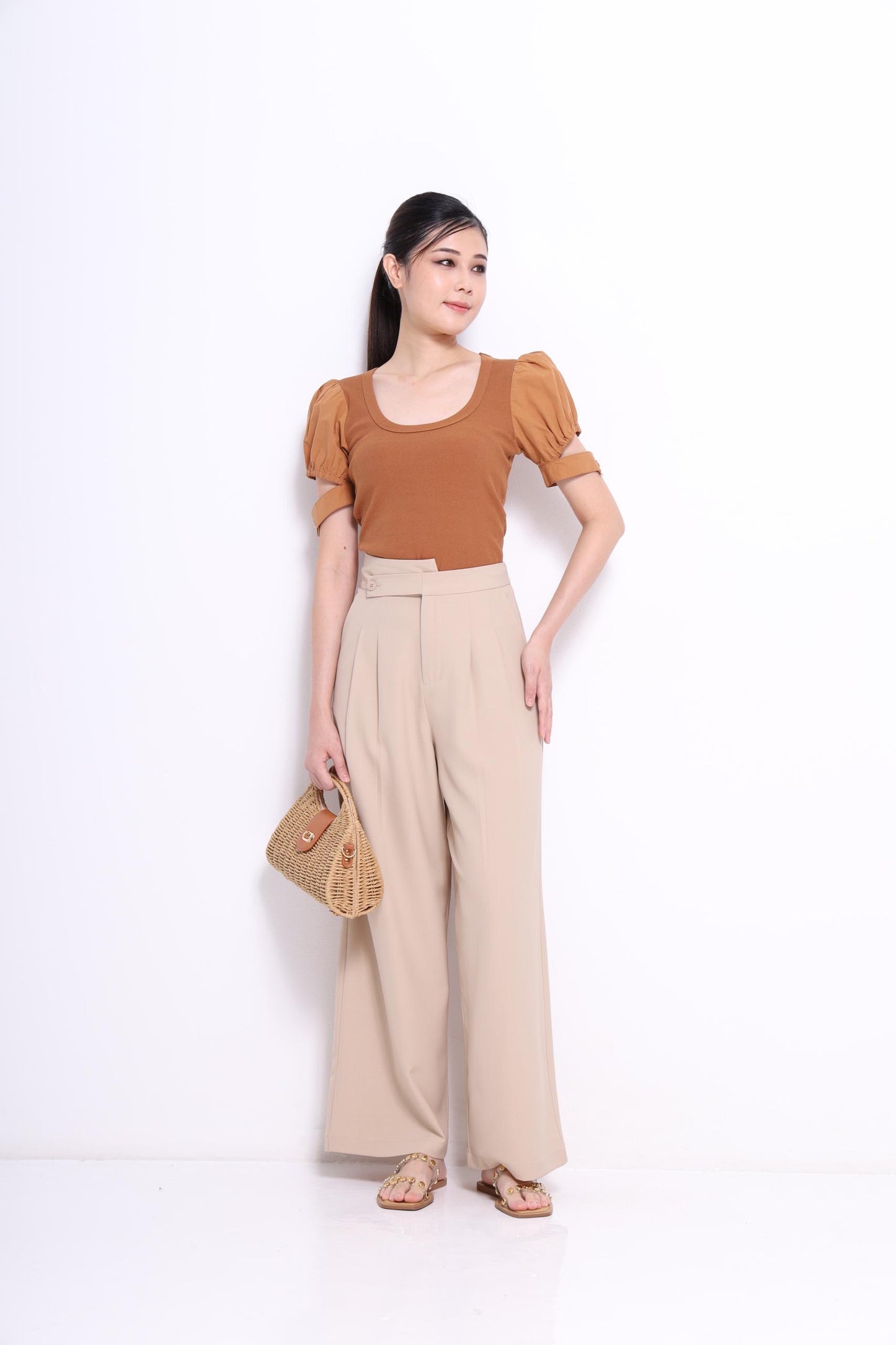 Marianne Tailored Straight Leg Pants