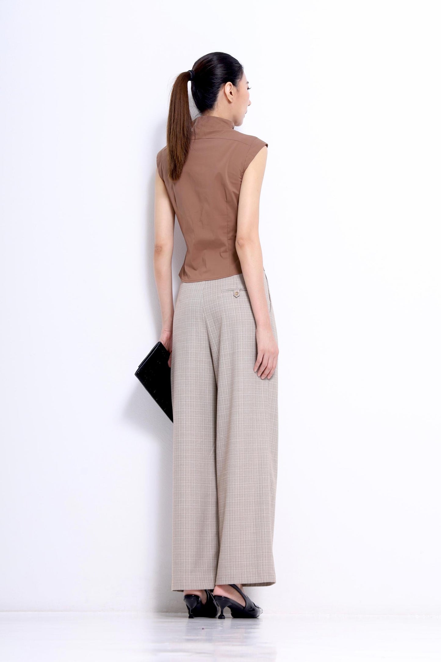 Juanita Asymmetrical Button Down Shirt
