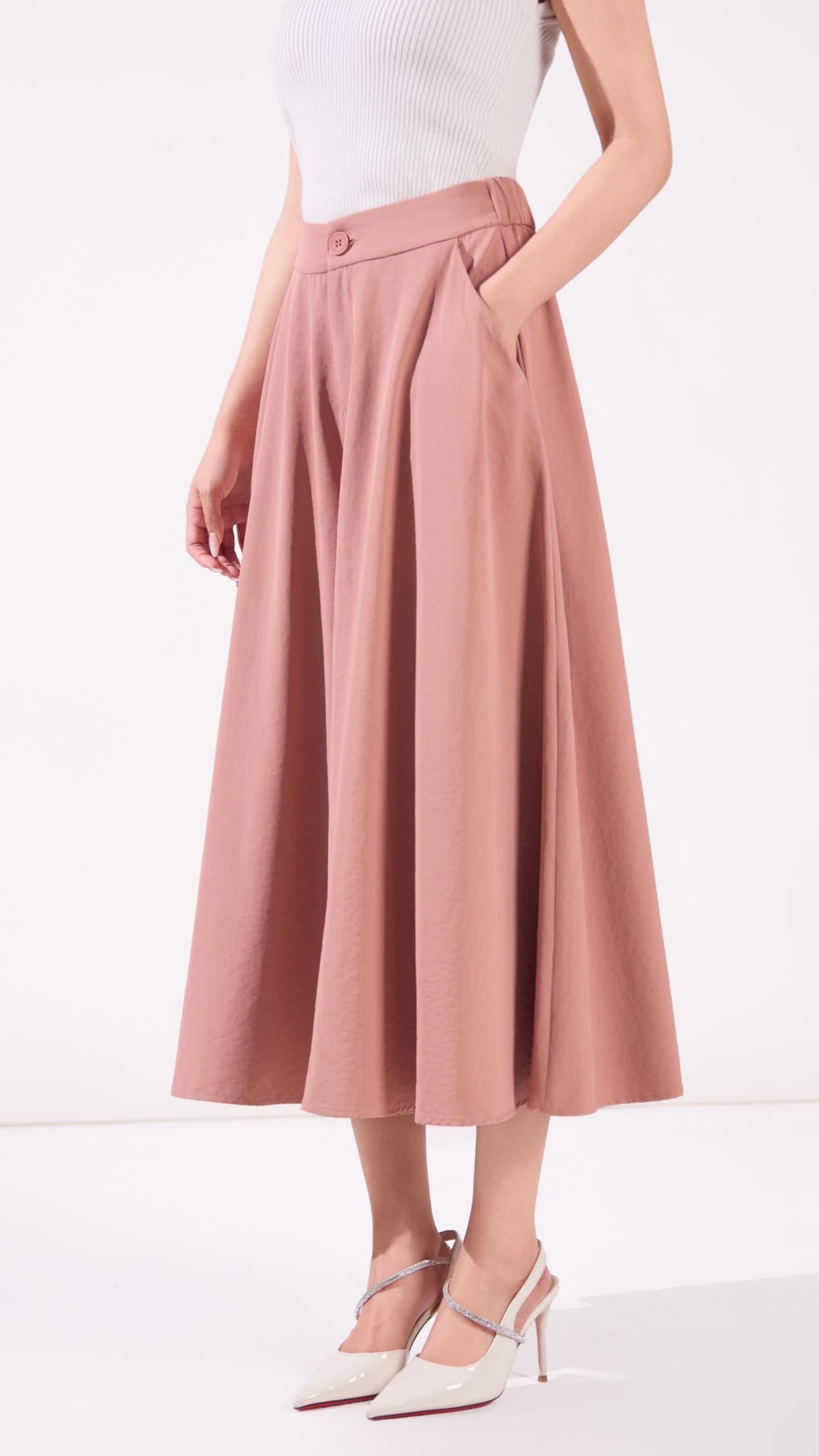 Ziri Yamamoto Crinkled Culottes