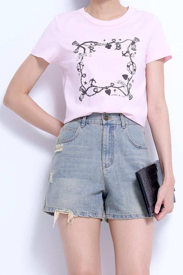 Belle 3D Printed Classic Tee