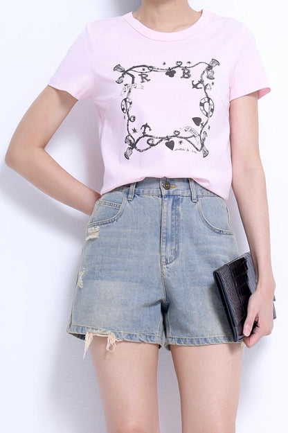 Belle 3D Printed Classic Tee