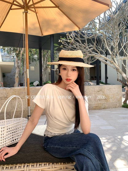 Marie Off Shoulder Lace Top