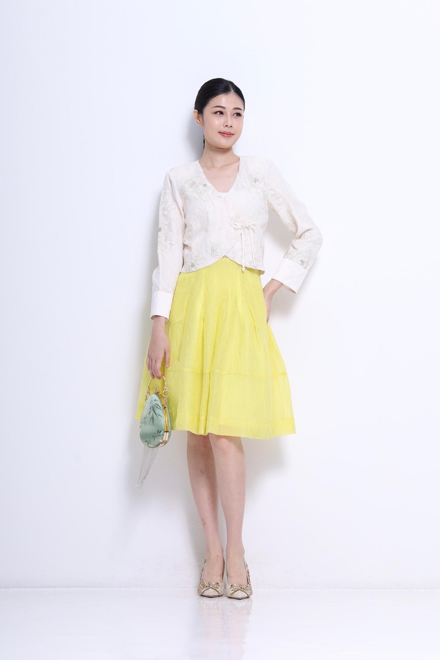 Liang Orient Embroidered Organza Jacket