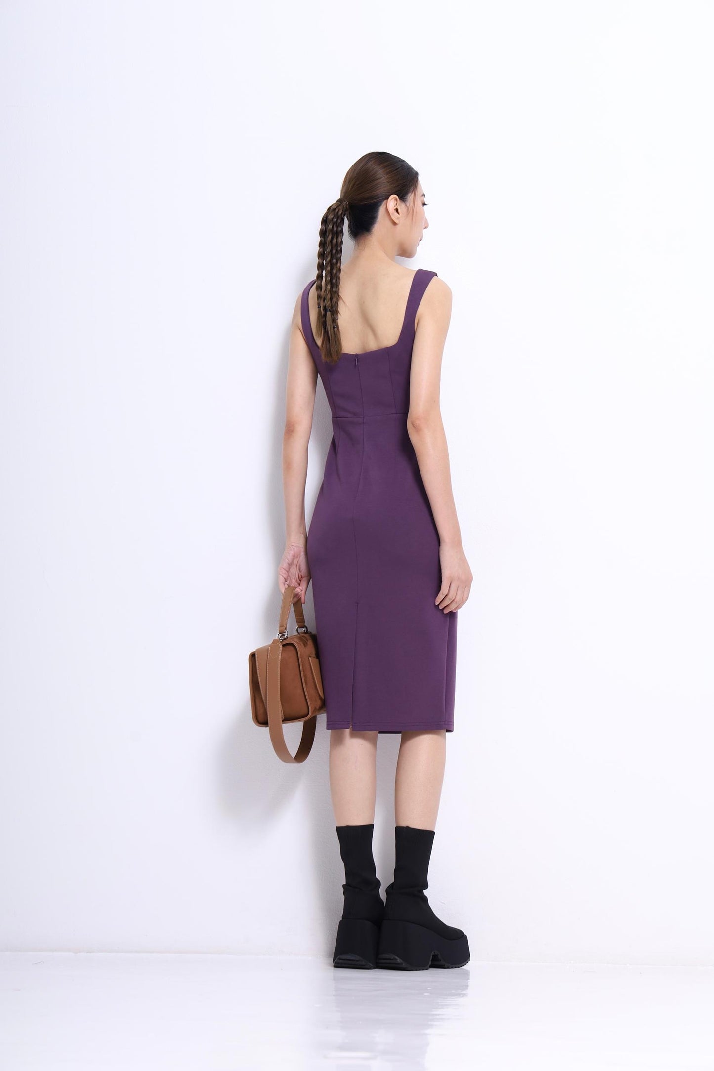 Nora Square Neck Bodycon Dress