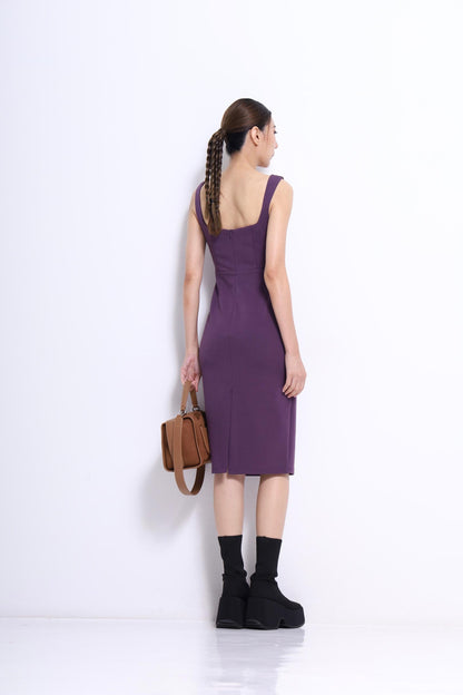 Nora Square Neck Bodycon Dress