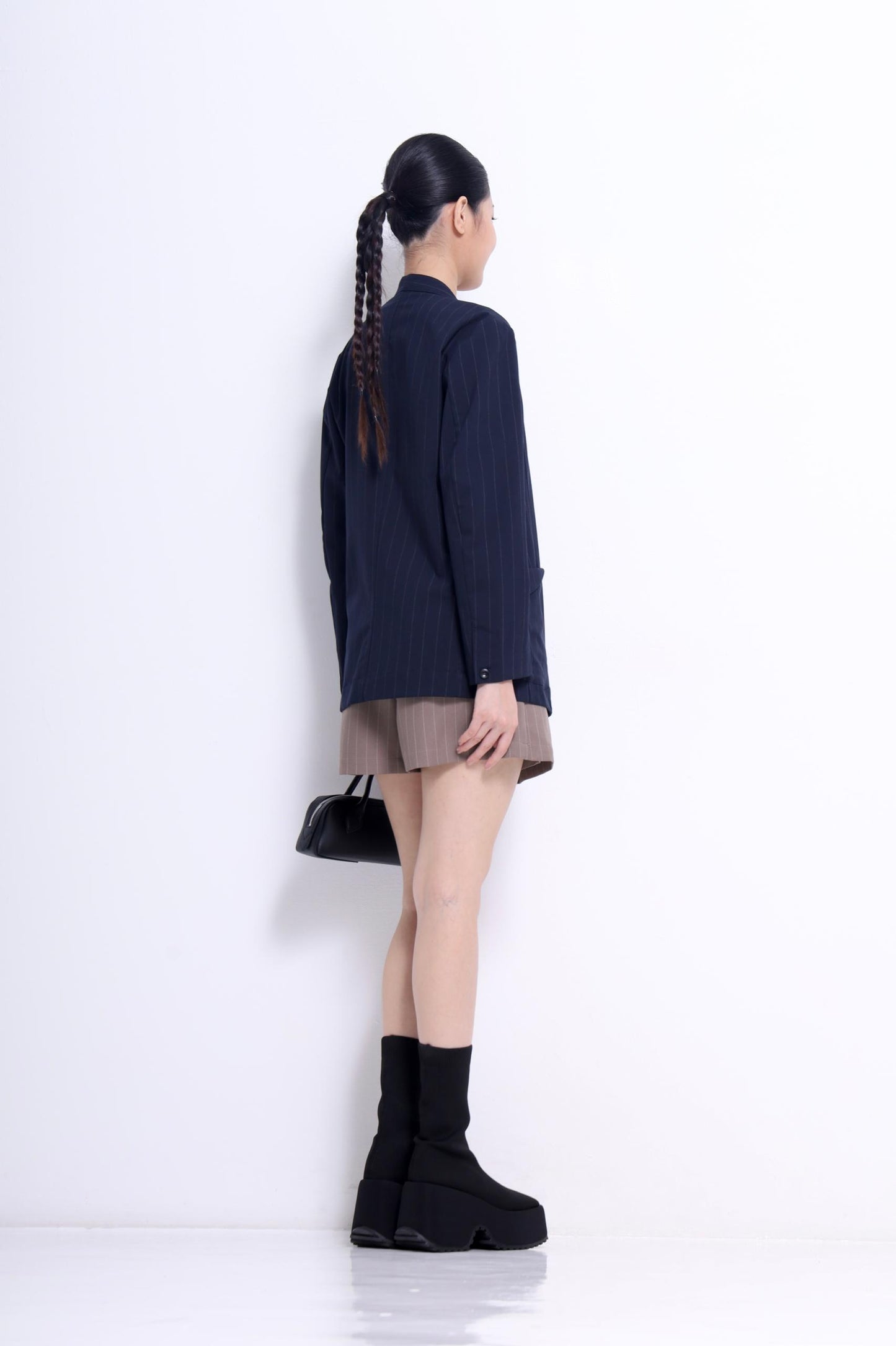 Dana Pinstripe Mini Skirt