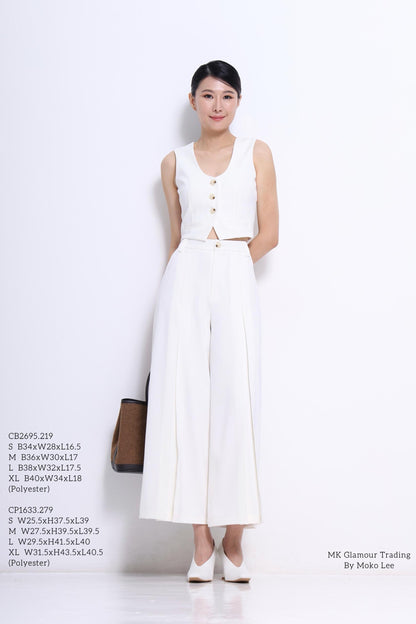 Becca Wide Legged Tailored Pants