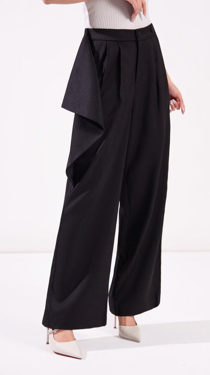 Ziri Overlap Straight Legged Pants