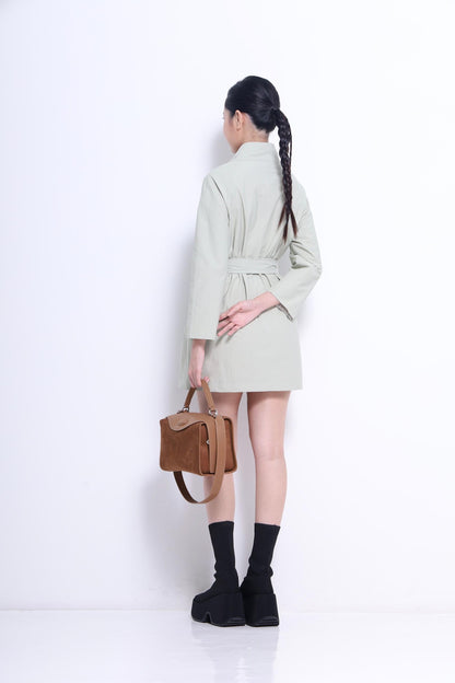 Sylvia Mid-Length Trench Jacket