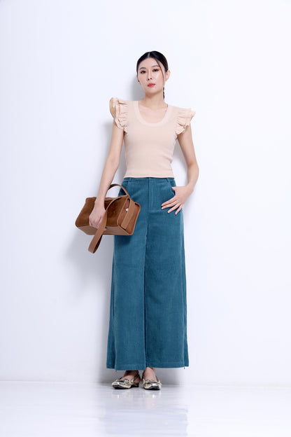 Marianne Ruffles Sleeve Top