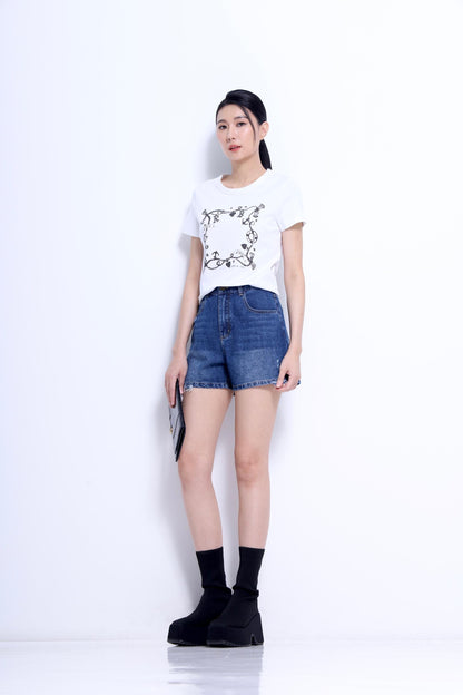 Belle 3D Printed Classic Tee