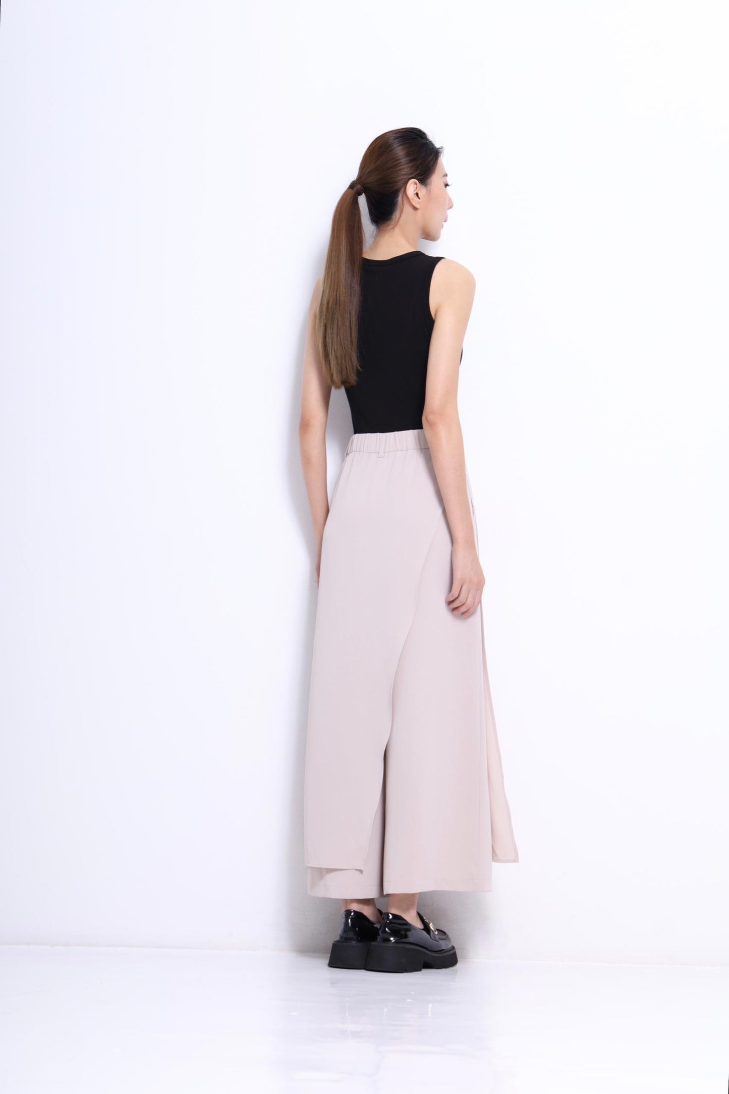 Blaire Asymmetrical Wide Leg Pants