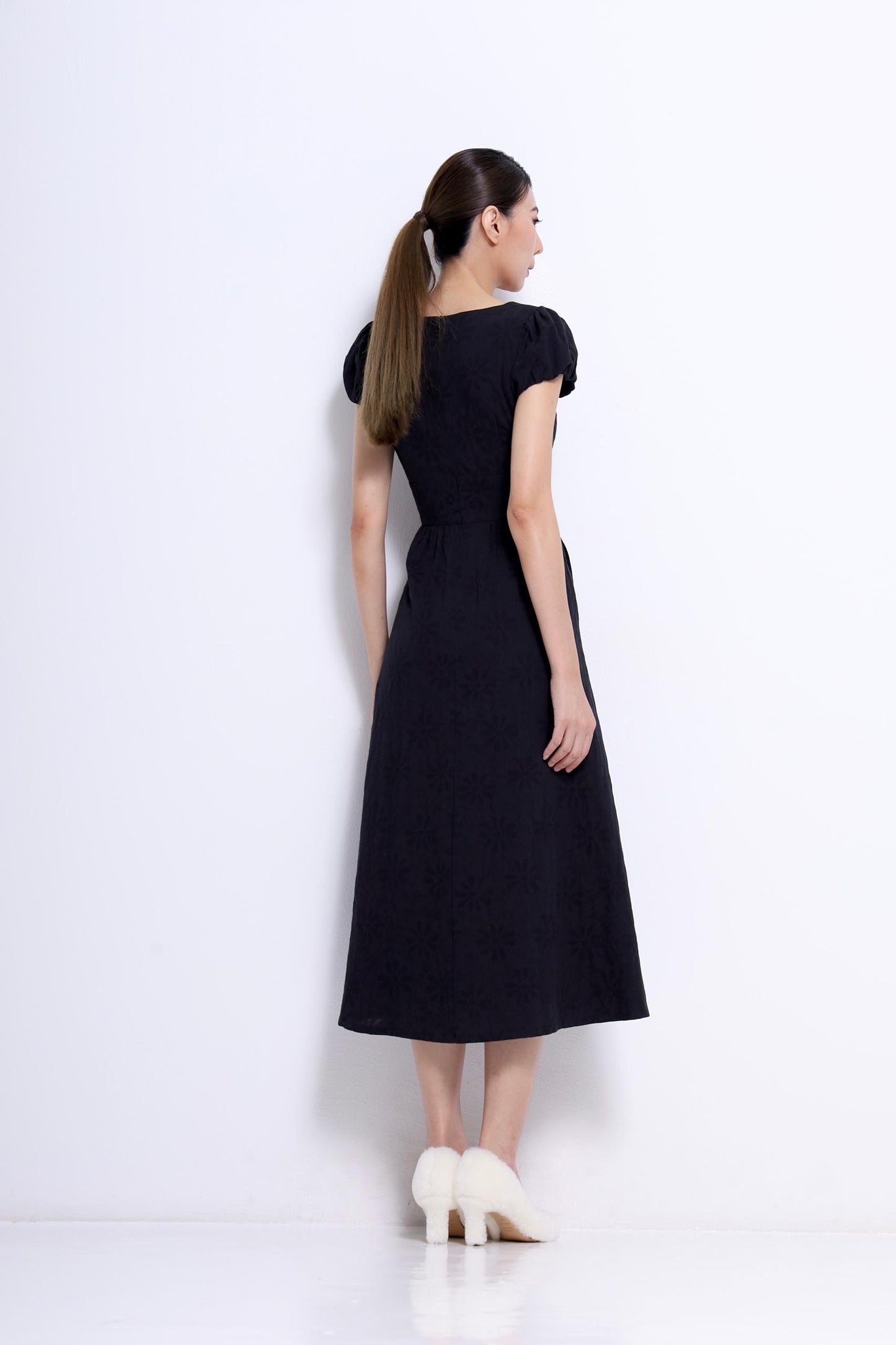 Daisy Floral Embroidered Dress