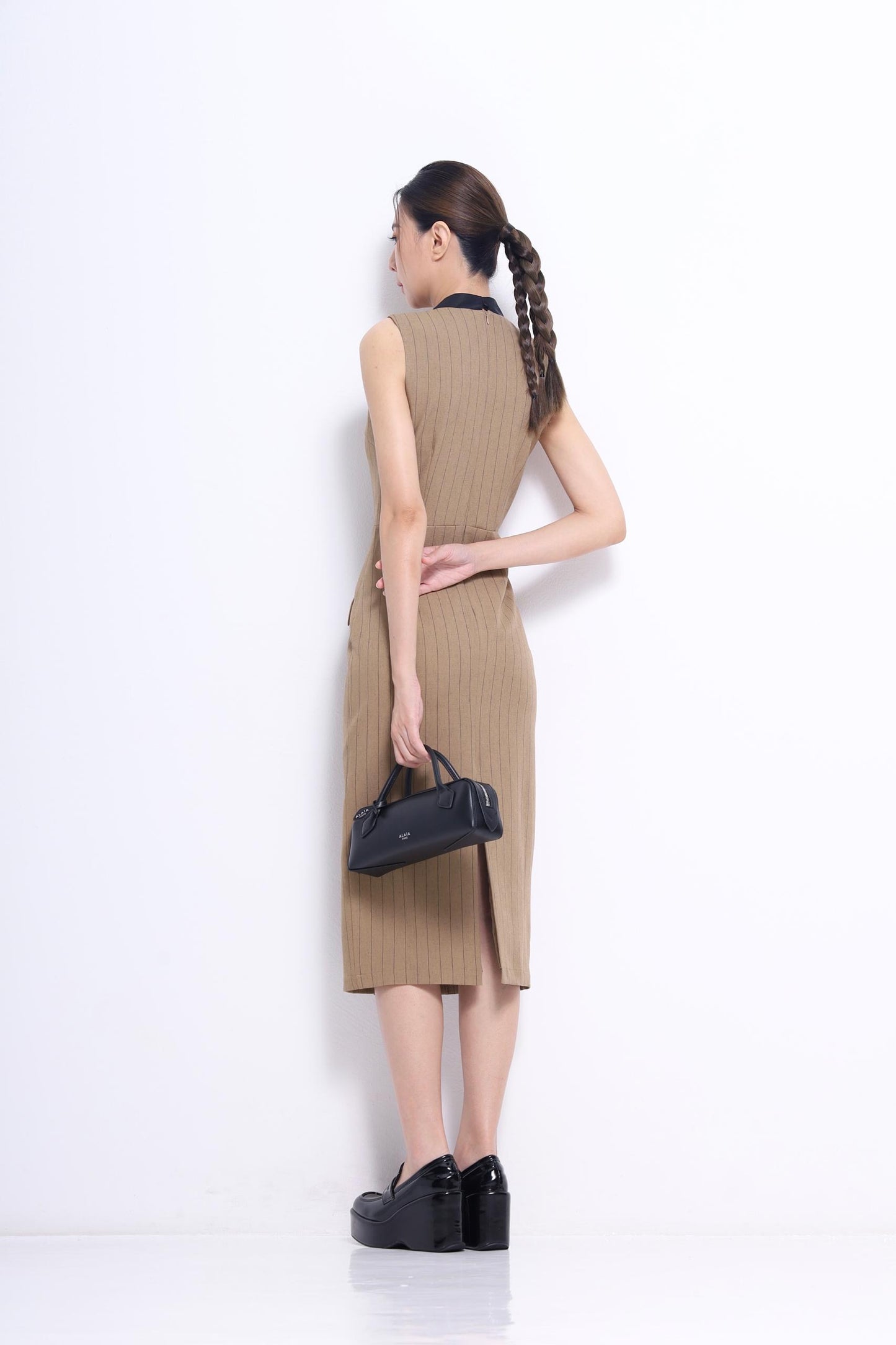 Miranda V-Neck Midi Dress