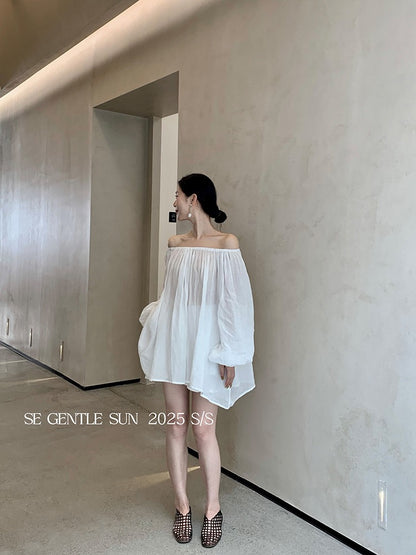 Elle Ramie Off Shoulder Setwear
