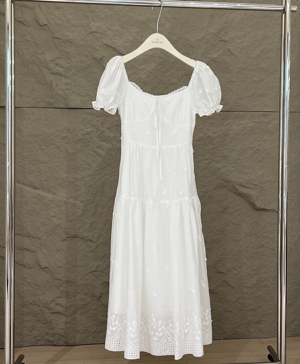 August Broderie Dress