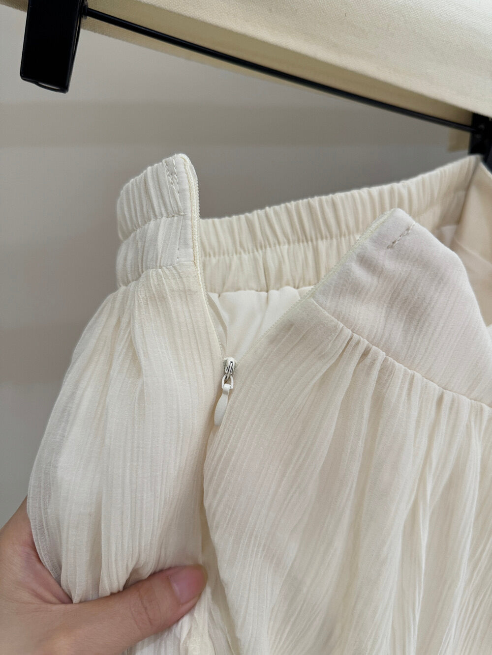 Tyana Textured A-line Skirt