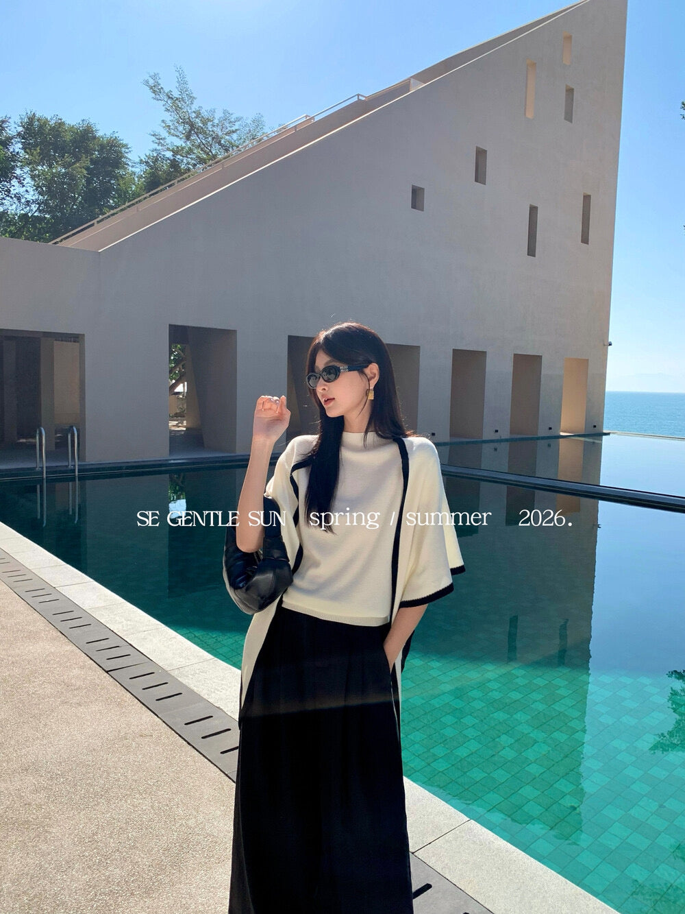 Hana 2-Piece Knit Blouse