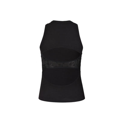 Rae Open Back Lace Tank Top (Padded)