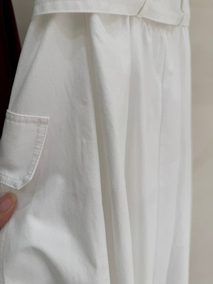 Sonia Belted A-line Skirt