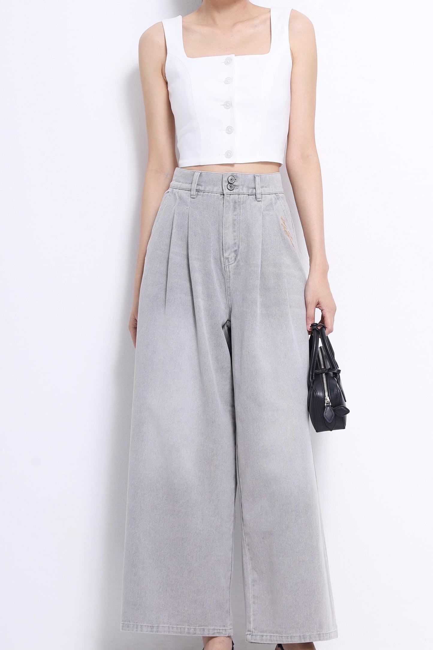 Jenn Wide Legged Denim Jeans