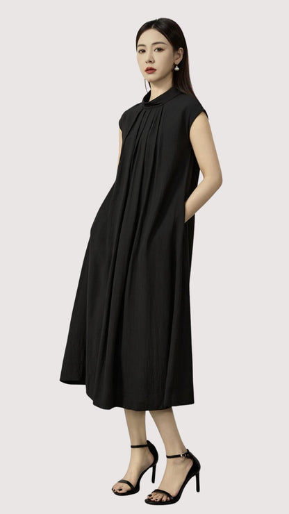 Ziri Round Neck Aline Dress