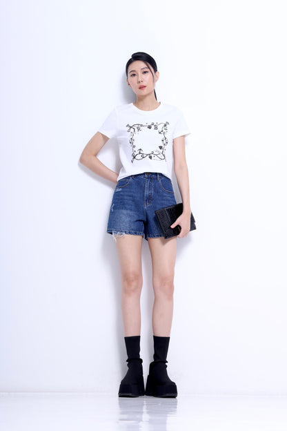 Belle 3D Printed Classic Tee